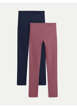 NAME IT Komplet 2 par legginsów 13205781 Kolorowy Slim Fit ze sklepu MODIVO w kategorii Spodnie dziewczęce - zdjęcie 182707267