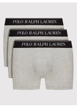 Polo Ralph Lauren Komplet 3 par bokserek 714835885005 Szary ze sklepu MODIVO w kategorii Majtki męskie - zdjęcie 182707365