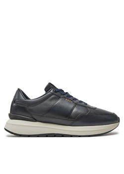 Boss Sneakersy Jace 50529502 Granatowy ze sklepu MODIVO w kategorii Buty sportowe męskie - zdjęcie 182707425
