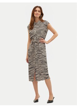 Vero Moda Sukienka koszulowa Mymilo 10282532 Beżowy Regular Fit ze sklepu MODIVO w kategorii Sukienki - zdjęcie 182707457