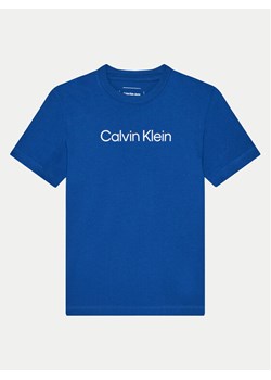 Calvin Klein Jeans T-Shirt IU0IU00682 Niebieski Regular Fit ze sklepu MODIVO w kategorii T-shirty chłopięce - zdjęcie 182707618