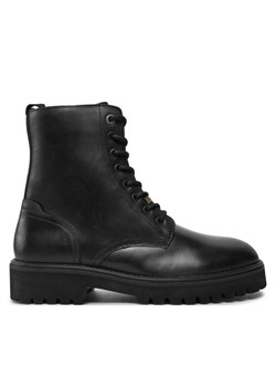 Pepe Jeans Trapery Durham Combat PMS50254 Czarny ze sklepu MODIVO w kategorii Buty zimowe męskie - zdjęcie 182707728