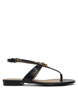 LAUREN RALPH LAUREN Sandały Everley 802959145001 Czarny ze sklepu MODIVO w kategorii Sandały damskie - zdjęcie 182707737