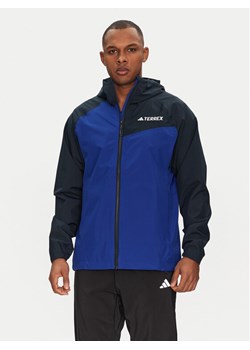 adidas Kurtka outdoor Terrex Multi 2L RAIN.RDY JD8353 Niebieski Regular Fit ze sklepu MODIVO w kategorii Kurtki męskie - zdjęcie 182707905