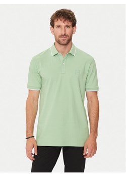 Boss Polo Passertip 50507699 Zielony Slim Fit ze sklepu MODIVO w kategorii T-shirty męskie - zdjęcie 182707946
