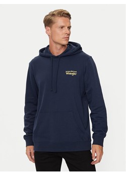 Wrangler Bluza 112357369 Niebieski Regular Fit ze sklepu MODIVO w kategorii Bluzy męskie - zdjęcie 182707956
