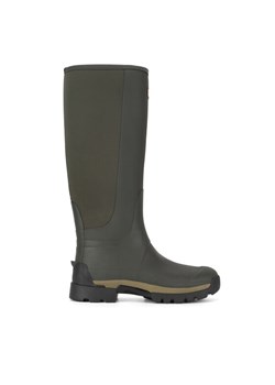 Hunter Kalosze MFT9079NRE-DOV-M Khaki ze sklepu MODIVO w kategorii Kalosze damskie - zdjęcie 182707957