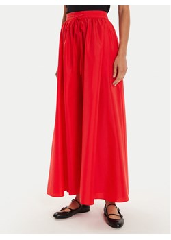 STAUD Spódnica trapezowa Eden R24P6106TN Czerwony Regular Fit ze sklepu MODIVO w kategorii Spódnice - zdjęcie 182707989