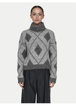 JDY Golf Zoey 15330718 Szary Loose Fit ze sklepu MODIVO w kategorii Swetry damskie - zdjęcie 182708017