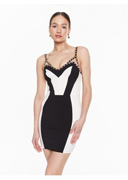 Elisabetta Franchi Sukienka koktajlowa AB-415-32E2-V490 Kolorowy Slim Fit ze sklepu MODIVO w kategorii Sukienki - zdjęcie 182708105