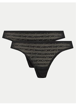 Emporio Armani Underwear Komplet 2 par fig brazylijskich 163337 3F204 00020 Czarny - id: 0000304165641 - marki Emporio Armani - 182708115 Emporio Armani Underwear Komplet 2 par fig brazylijskich 163337 3F204 00020 Czarny ze sklepu MODIVO w kategorii Majtki damskie - zdjęcie 182708115