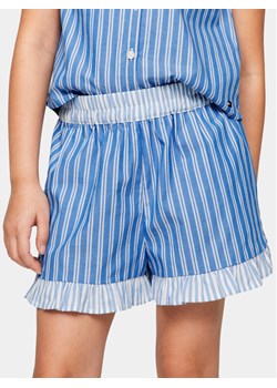 Tommy Hilfiger Szorty materiałowe KG0KG08095 Niebieski Relaxed Fit ze sklepu MODIVO w kategorii Spodenki dziewczęce - zdjęcie 182708125