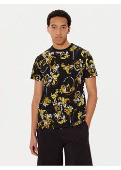 Versace Jeans Couture T-Shirt 78GAH6S0 Czarny Slim Fit ze sklepu MODIVO w kategorii T-shirty męskie - zdjęcie 182708178