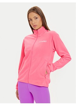 adidas Polar Terrex Multi IX7710 Różowy Regular Fit ze sklepu MODIVO w kategorii Bluzy damskie - zdjęcie 182708389