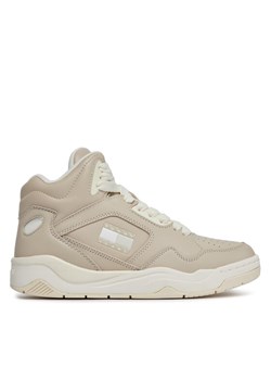 Tommy Jeans Sneakersy Tjw New Basket Mc EN0EN02379 Beżowy ze sklepu MODIVO w kategorii Buty sportowe damskie - zdjęcie 182708409