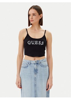 Guess Top V5GP16 K8RT2 Czarny Regular Fit ze sklepu MODIVO w kategorii Bluzki damskie - zdjęcie 182708468