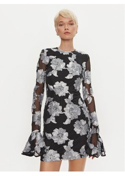 ROTATE Sukienka koktajlowa Rositana 1130391206 Czarny Slim Fit ze sklepu MODIVO w kategorii Sukienki - zdjęcie 182708526