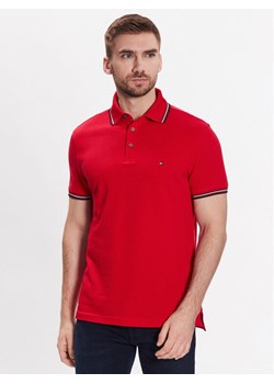 Tommy Hilfiger Polo 1985 Rwb Tipped MW0MW30750 Czerwony Slim Fit ze sklepu MODIVO w kategorii T-shirty męskie - zdjęcie 182708576