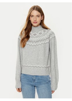 Guess Sweter W4PR0Z Z3LQ0 Szary Regular Fit ze sklepu MODIVO w kategorii Swetry damskie - zdjęcie 182708605