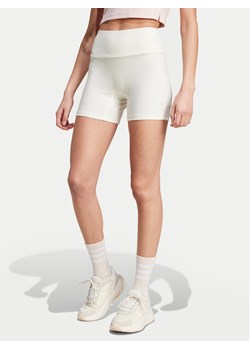 adidas Szorty sportowe Lounge IY6740 Biały Slim Fit ze sklepu MODIVO w kategorii Szorty - zdjęcie 182708606
