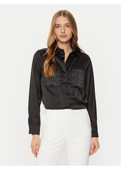 Guess Koszula W5RH40 WFQC2 Czarny Regular Fit ze sklepu MODIVO w kategorii Koszule damskie - zdjęcie 182708717