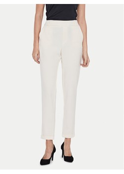 Vero Moda Chinosy Maya 10225280 Beżowy Regular Fit ze sklepu MODIVO w kategorii Spodnie damskie - zdjęcie 182708739