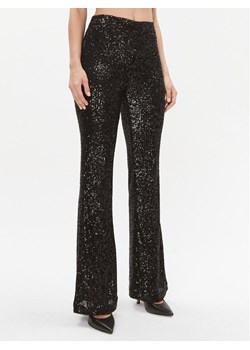 TWINSET Spodnie materiałowe 232TT2284 Czarny Regular Fit ze sklepu MODIVO w kategorii Spodnie damskie - zdjęcie 182708766