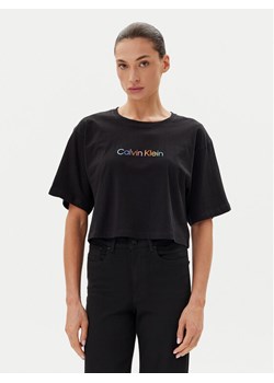 Calvin Klein Underwear T-Shirt LV00QS7470 Czarny Boxy Fit ze sklepu MODIVO w kategorii Bluzki damskie - zdjęcie 182708927
