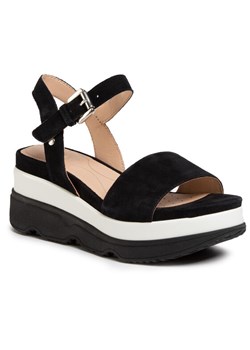 Geox Sandały D Gardenia C D02HBC 00021 C9999 Czarny ze sklepu MODIVO w kategorii Espadryle damskie - zdjęcie 182708975