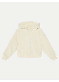Tommy Hilfiger Bluza KG0KG08322 Beżowy Relaxed Fit ze sklepu MODIVO w kategorii Bluzy dziewczęce - zdjęcie 182708997