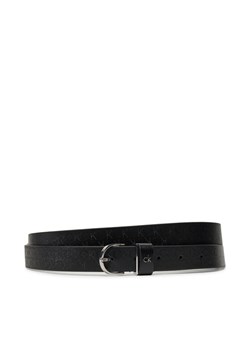 Calvin Klein Pasek Damski Ck Metal Round Buckle 2.5_Mono K60K613150 Czarny ze sklepu MODIVO w kategorii Paski damskie - zdjęcie 182709097