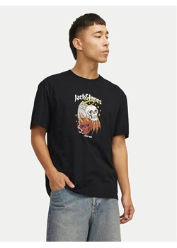 Jack&Jones T-Shirt Seven Skull 12262491 Czarny Regular Fit ze sklepu MODIVO w kategorii T-shirty męskie - zdjęcie 182709138