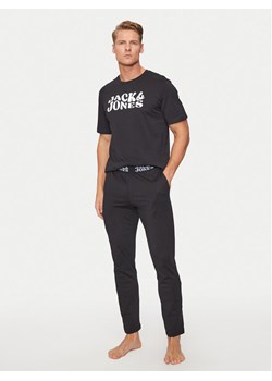 Jack&Jones Piżama Elton 12266998 Czarny Standard Fit ze sklepu MODIVO w kategorii Piżamy męskie - zdjęcie 182709149