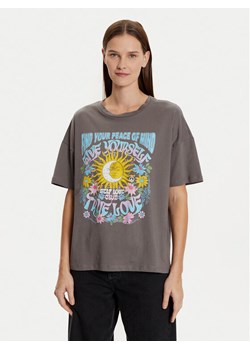 Noisy May T-Shirt Ida 27033306 Szary Loose Fit ze sklepu MODIVO w kategorii Bluzki damskie - zdjęcie 182709217