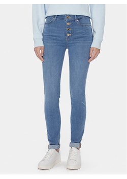Guess Jeansy W4RA28 D5903 Niebieski Skinny Fit ze sklepu MODIVO w kategorii Jeansy damskie - zdjęcie 182709285