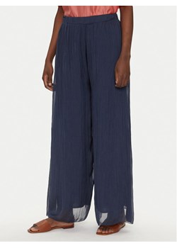 Bomboogie Spodnie palazzo PW8992TSET5 Granatowy Relaxed Fit - id: 0000305415219 - marki MODIVO - 182709286 Bomboogie Spodnie palazzo PW8992TSET5 Granatowy Relaxed Fit ze sklepu MODIVO w kategorii Spodnie damskie - zdjęcie 182709286