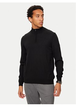 Boss Sweter Ebenji 50528300 Czarny Regular Fit - id: 0000304240720 - marki BOSS HUGO BOSS - 182709329 Boss Sweter Ebenji 50528300 Czarny Regular Fit ze sklepu MODIVO w kategorii Swetry męskie - zdjęcie 182709329