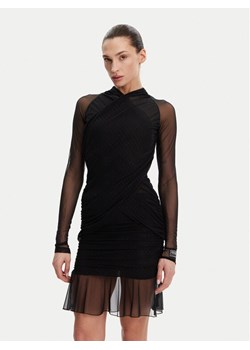 Versace Jeans Couture Sukienka koktajlowa 78HAO971 Czarny Slim Fit ze sklepu MODIVO w kategorii Sukienki - zdjęcie 182709398