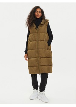 Vero Moda Bezrękawnik Ligaane 10298757 Brązowy Regular Fit ze sklepu MODIVO w kategorii Kamizelki damskie - zdjęcie 182709418