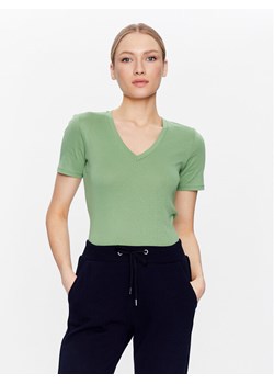 United Colors Of Benetton T-Shirt 3GA2E4230 Zielony Regular Fit ze sklepu MODIVO w kategorii Bluzki damskie - zdjęcie 182709477