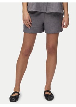 Vero Moda Szorty materiałowe Melaney 10325868 Szary Loose Fit ze sklepu MODIVO w kategorii Szorty - zdjęcie 182709508