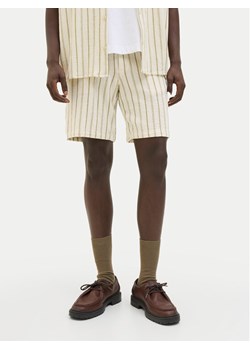 Jack&Jones Szorty materiałowe Jaiden 12274413 Beżowy Relaxed Fit ze sklepu MODIVO w kategorii Spodenki męskie - zdjęcie 182709625