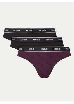 Hugo Komplet 3 par stringów 50495870 Kolorowy ze sklepu MODIVO w kategorii Majtki damskie - zdjęcie 182709776