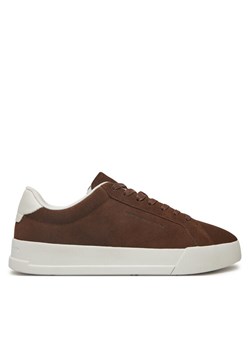 Tommy Hilfiger Sneakersy Court FM0FM05459 Brązowy ze sklepu MODIVO w kategorii Buty sportowe męskie - zdjęcie 182709787