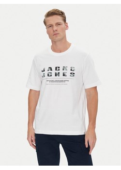 Jack&Jones T-Shirt Recharge 12274716 Biały Relaxed Fit - id: 0000304780615 - marki Jack & Jones - 182709789 Jack&Jones T-Shirt Recharge 12274716 Biały Relaxed Fit ze sklepu MODIVO w kategorii T-shirty męskie - zdjęcie 182709789