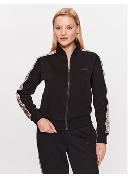 Guess Bluza V2YQ16 KB3P2 Czarny Regular Fit ze sklepu MODIVO w kategorii Bluzy damskie - zdjęcie 182709827