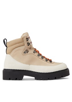 Tommy Jeans Trapery Tjm Boot Hiker EM0EM01252 Beżowy ze sklepu MODIVO w kategorii Buty zimowe męskie - zdjęcie 182709848