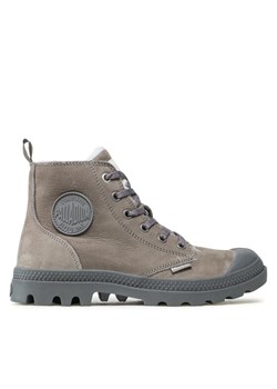 Palladium Trapery Pampa Hi Zip Wl 95982-055-M Szary ze sklepu MODIVO w kategorii Workery damskie - zdjęcie 182709955