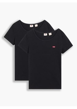 Levi's® Komplet 2 t-shirtów The Perfect 74856-0006 Czarny Regular Fit ze sklepu MODIVO w kategorii Bluzki damskie - zdjęcie 182710039