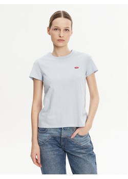 Levi's® T-Shirt Perfect 39185-0361 Błękitny Regular Fit ze sklepu MODIVO w kategorii Bluzki damskie - zdjęcie 182710118